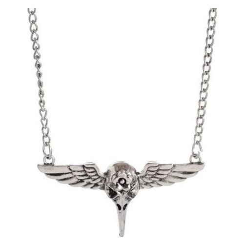 1pc sale antique silver secular bird steampunk fashion necklace jewelry