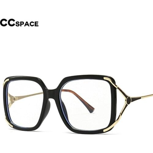 46534 Square Anti-blue Light Luxury Sunglasses Men Women Fashion Shades UV400 Vintage Glasses