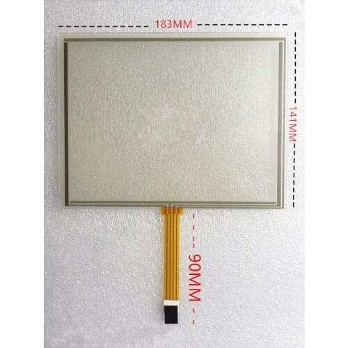 5pcs/lot New 8 inch touch screen 4 wire resistance touch screen 182*141 mm AT080TN52