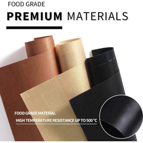 Non Stick Grill Mat Outdoor Picnic BBQ Baking Mat Grill Liner BBQ Mat Cooking Heat Resistance Easily Cleaned BBQ Accessories