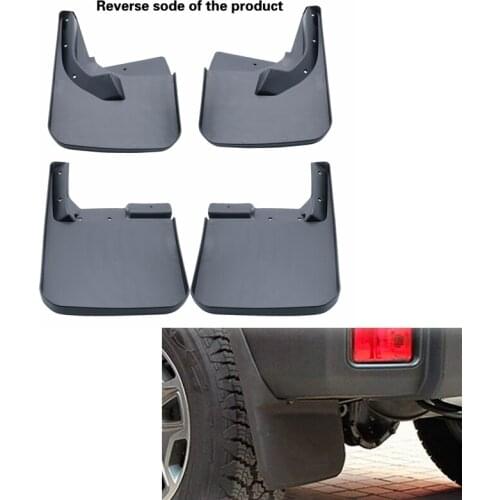 Mudguards Front Rear Mud Flaps Splash Guards Fender Protector Exterior Parts for Jeep Wrangler JL 2018 2019 Car Accessories