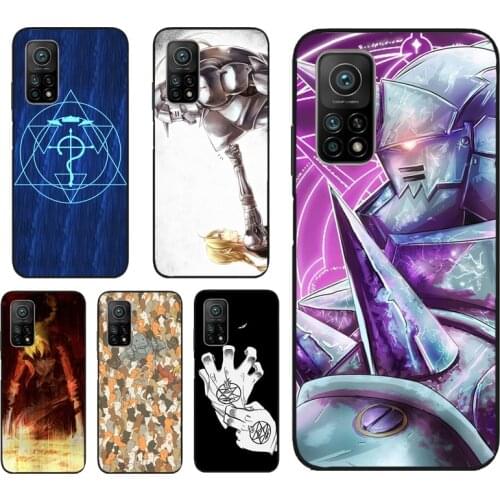 Fullmetal Alchemist Edward Case For POCO M3 Pro F3 X3 Pro Cover For Xiaomi Mi11 11Lite 11Pro Mi 10T Pro Note 10 Lite