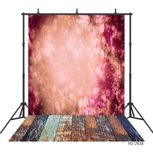 Pink Gradient Bokeh Flower Photo Backdrops Custom Photography Photocall Background for Children Baby Lovers Portrait Phtotophone