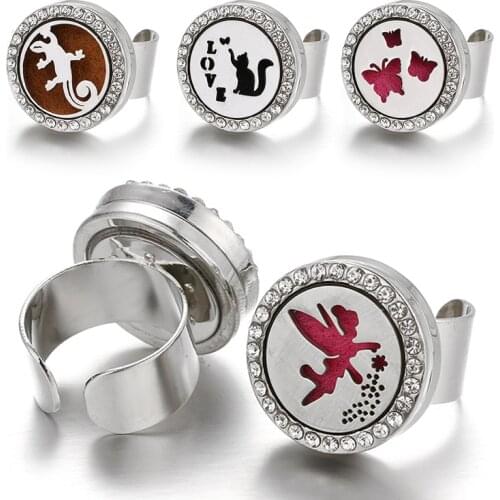 Goddessglass Rings With Crystals