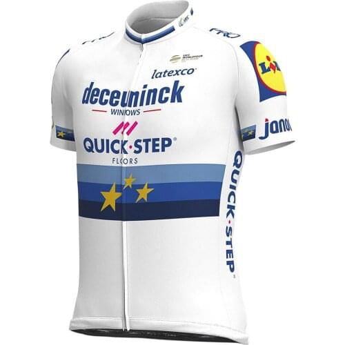 2022 Summer European Champion Quick Step Cycling Clothing Mens Cycling Jersey Set Road Bike Suit MTB Uniform Maillot Culotte