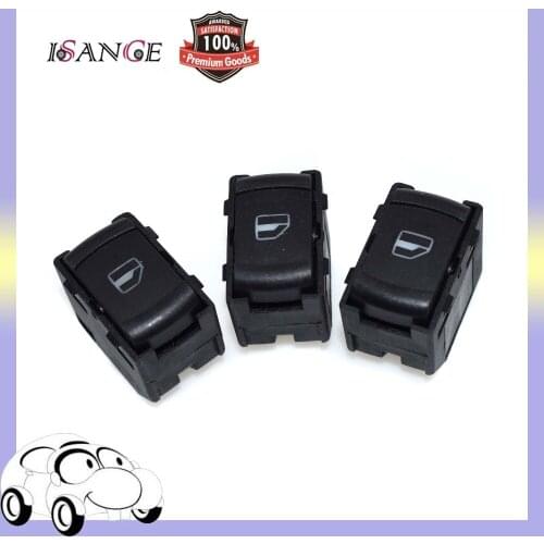 ISANCE 3PCS Master Power Window Switch Front Rear Fit VW Golf Mk4/Bora Passat B5 3BO 959 855B Wholesale / Retail 1997-2004