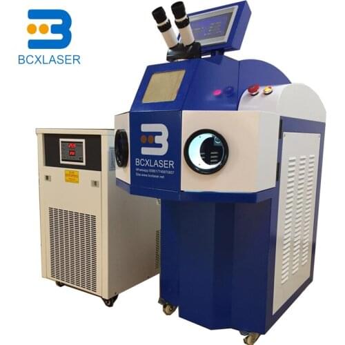 Made in China 200W 300W Vertical Laser Industrial dental Jewelry Laser Welding Machine with Water Chiller