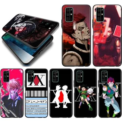 Hot Anime HUNTER X Killua Hisoka For Huawei Honor 10i 10 9C 9A RU 9X 9N 9S 9 Pro Lite Play 3E V9 Black Silicone Phone Case