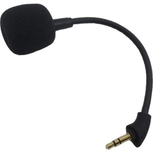 Replacement 3.5mm Jack Microphone ,Microphone Booms Noise Canceling Mic for Hyper x Cloud Mix Headsets X3UB
