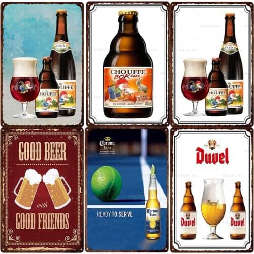 Havana Club Plaque Italy Beer Martini Vintage Metal Plates Cafe Pub Bar Decorative Sign Wall Stickers Art Poster Home Decor