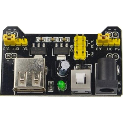 High Quality Breadboard Power Module 3.3V 5V Charger Module for MB-102 Breadboard