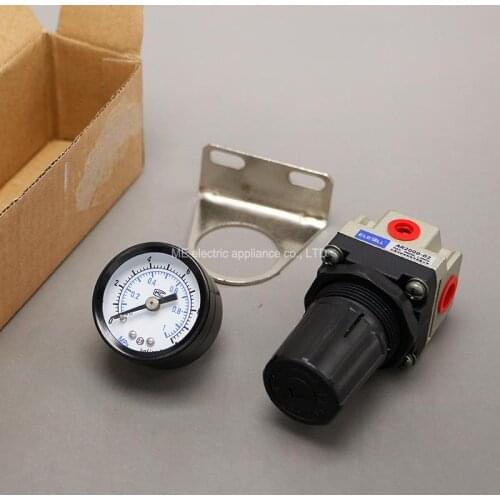 1/4" Pneumatic Air Pressure Regulator AR2000-02 Pneumatic Tools Thread