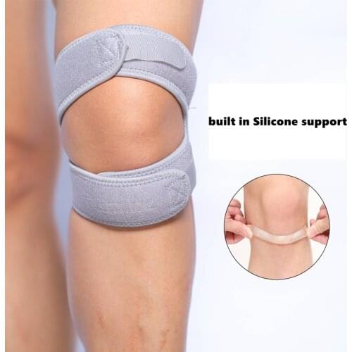 1Pcs Adjustable Knee Patellar Tendon Support Strap Band Safety Knee Pads for Running Basketball Fitness Anti-Fall Knee Protector