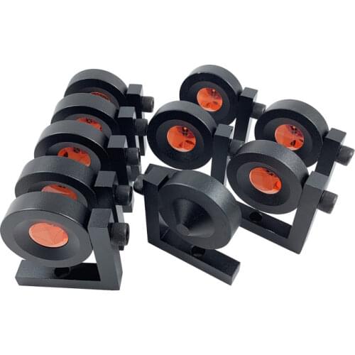 100 pcs 90 Degree prism Replace GMP104 Monitoring Mini Prism Target With L Bar For Leica fast express shipping