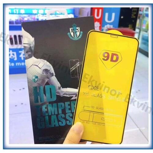 100pcs DHL For iphone XS Max XR X Tempered Protective Glass 10D Full Cover Screen Protector for iPhone 6 7 8 6S Plus Retail Pack