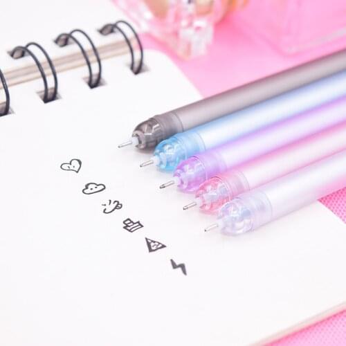 1x Gel Pen Kawaii Dreamcatcher Feather Pendant Neutral Pens For School Gift