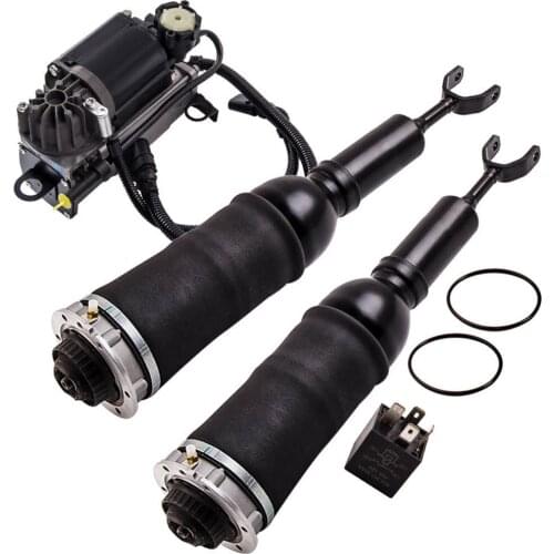 4Z7616007A Front Air Suspension +Air pump For Audi Allroad Quattro Wagon A6 C5 2X 4Z7616007 4Z7413031A 4154031060