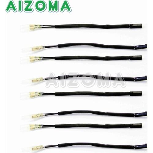 8X 4X 2X Turn Signal Wiring Adaptor Plug Front Rear Indicator Blinker Maker Wire Harness Lead for Suzuki GSX-R GSXR 600 750 1000