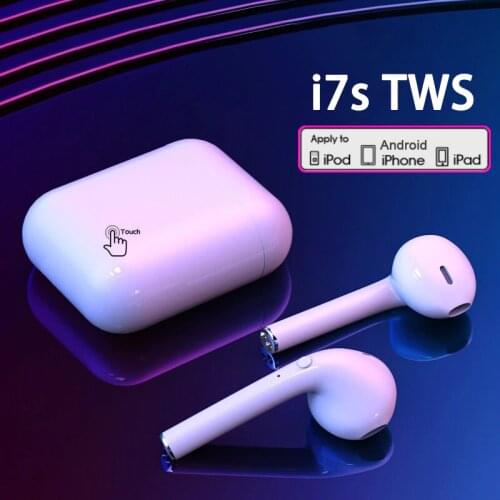 I7s TWS Wireless Headphones Bluetooth Earphone Air Earbuds Sport Handsfree Headset With Charging Box For Apple iPhone Android