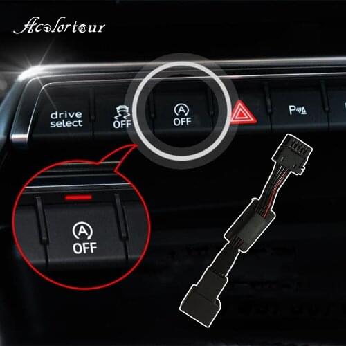 Car Cut Off Switch Engine Start Stop Control System Automatic Start-Stop Closer Device Protect Battery For Audi Q3 2013 2018
