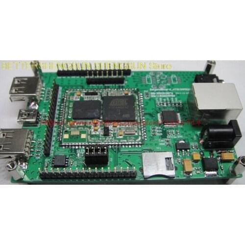 Free shipping ARM9 AT91SAM9260 Linux ATMEL network board spike STM32F 51 microcontroller