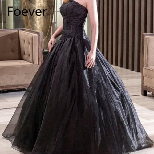 Black Evening Dresses Long A Line With Beaded Pearls Tulle Pleat Women Evening Party Gown Formal Dress New 2018 vestido longo