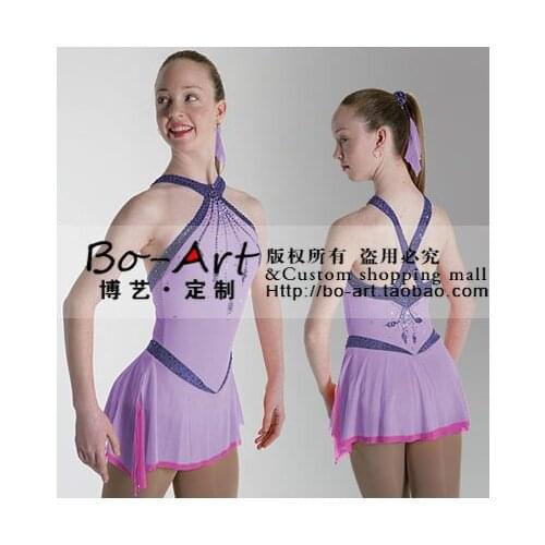 Kids Ice Skating Dresses Graceful New Brand Figure Skating Dresses For Competition DR4174