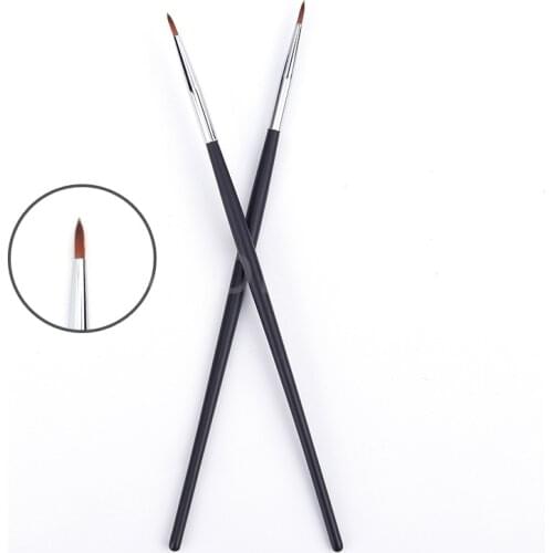 Eyeliner Brush Fine Eyeliner Brush Eyebrow Makeup Brush Precision Detailed Eyeliner Brush Liner Liquid Gel Makeup Tool