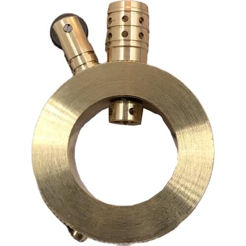 Metal brass Retro creative oil lighter Round kerosene lighter