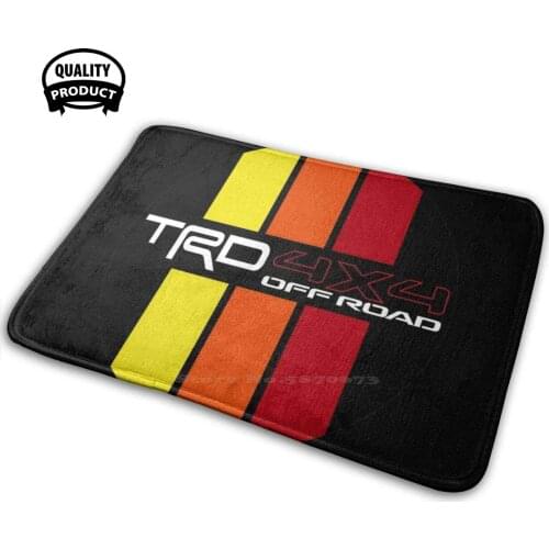 Trd Pro 4Runner Retro Stripes Badge Vintage Sr5 Pro 5Th Generation 3D Soft Non-Slip Mat Rug Carpet Cushion 4Runner Trd 4 Runner