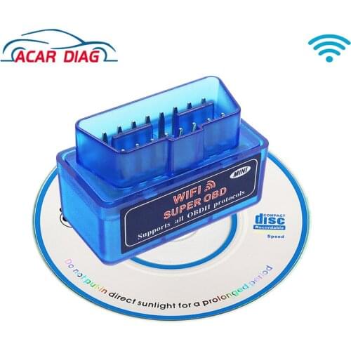 New 2021 Elm 327 Obd Adapter OBD2 Scanner Wifi ELM327 V1.5 ELM 327 WI-FI V1.5 OBD II Auto Diagnostic Tool Engine Code Reader