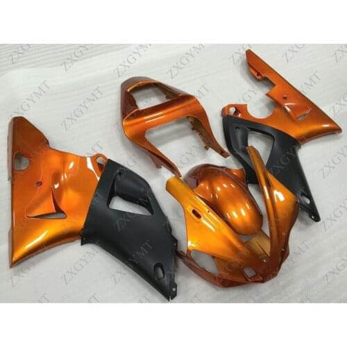 Abs Fairing YZF R1 2000 - 2001 Gold Black Full Body Kits YZF R1 2001 Fairings YZFR1 01