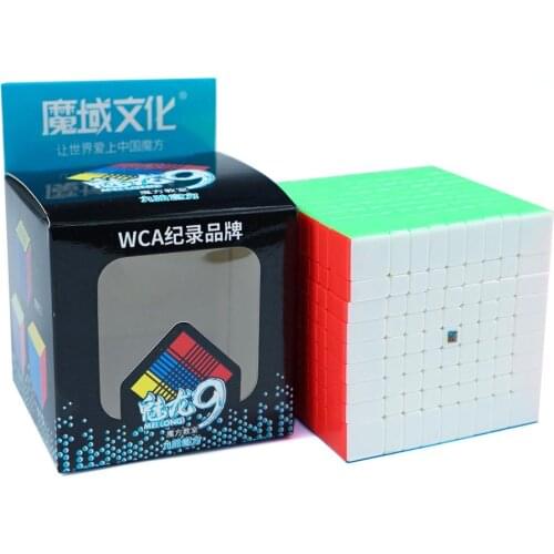 Original MoYu MF9 9x9x9 Cube Magic MofangJiaoshi Cube Meilong 9 Layers 9x9 Speed Puzzle Cubes Shape Twist Educational Toys