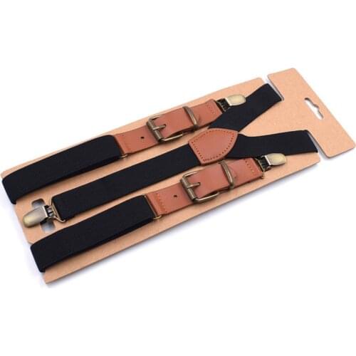 Vintage Mens suspenders New 3 Clip Suspenders man for Pants Casual mens Trouser Suspenders Fashion Adjustable Womens Braces
