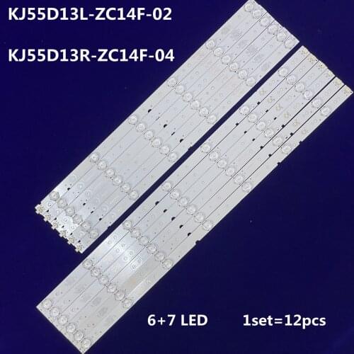 110cm LED Backlight strip for KJ55D13R-ZC14F-02 303KJ550039 KJ55D13L-ZC14F-02 303KJ550038 E555BV-FMQR LE55H