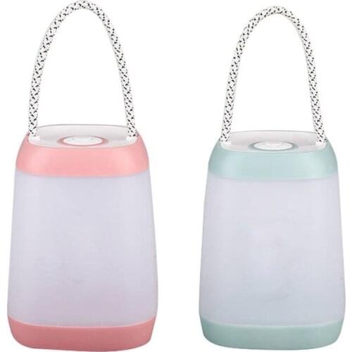 2 Pack LED Camping Light Portable Tent Lantern USB Rechargeable Tent Flashlight For Backpacking Camping Hiking Fishing