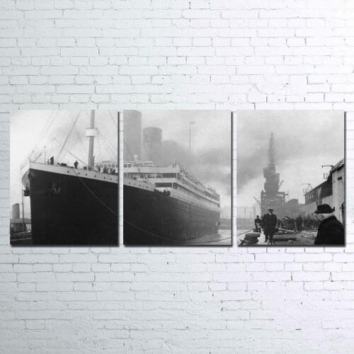 Titanic-2 3 PIECE CANVAS FOR LIVING ROOM