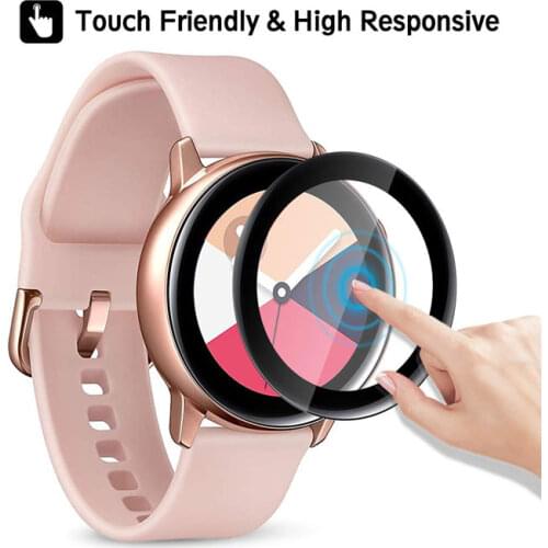 2pcs/lot full film for Samsung Galaxy Watch Active Protective Glas Screen Protector