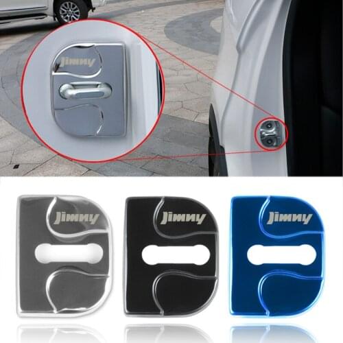 For Suzuki jimny Car Auto Accessories Door lock cover Emblem Badge Stickers