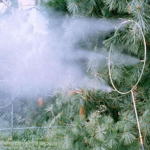 E096 Watering & Irrigation Sprayers Outdoor Cooling Misting System Misting Fan Rings