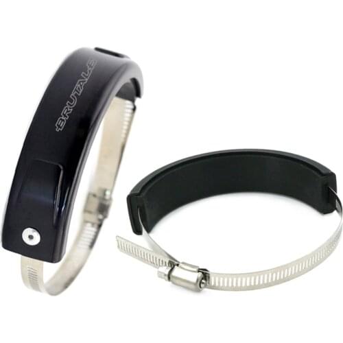 Silencer Round Oval Exhaust Protector Can Cover For MV AGUSTA BRUTALE 989R/1078RR/800 Motorcycle Accessories 100MM-140MM