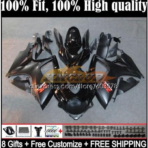 Injection For SUZUKI GSXR 600 750 CC GSXR-750 K6 750CC 5CL.21 GSXR750 GSXR-600 06 07 GSXR600 2006 2007 OEM Fairing Stock black