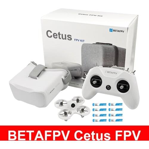 BETAFPV Cetus FPV Kit Brushed Quadcopter VR02 FPV Goggles LiteRadio2 SE 2.4G Transmitter for Frsky D8 Protocol Racing Drone
