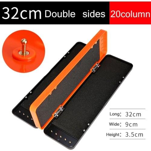 Multi-Function Long Fishing Line Organizing Box Carp Fishing Rigs Tackle Hair Rig Storage Box Stiff for Fishing Line Rigs Holder