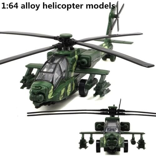1:64 alloy helicopter models,high simulation Z10 model,toy airplane,metal diecasts,pull back & flashing & musical,free shipping