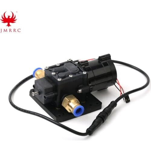 8L Big Flow Rate Brushless Water Pump Built-In ESC 12S-14S Sprayer Diaphragm Pump For Agriculture Spraying Drone JMRRC