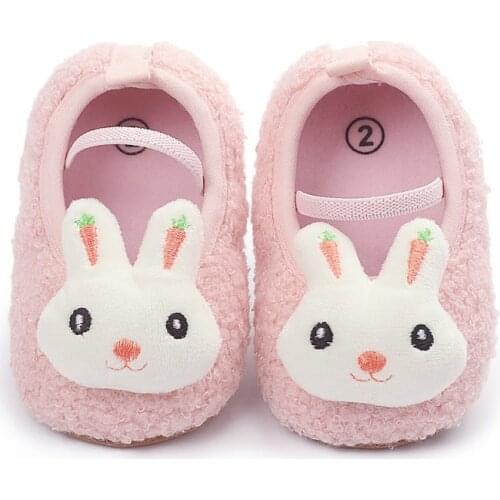 Baby Boy Girl Shoes Warm Shoes Anti-Slip Casual Walking Cute Shoe Soft Soled Lovely Toddler First Walkers
