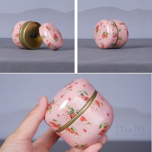 Memorial Keepsake Cremation Urn Funeral Tokens Human Ash Small Urns Pet Ashes Iron Tin Box