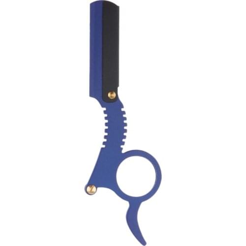 Pro Men Barber Hairdressing Haircut Straight Edge Razors 13x4 cm