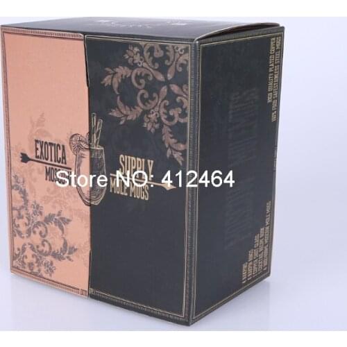 The is produced under the control of the brand, and the folding Brown portable packaging box is printed, and the packaging box